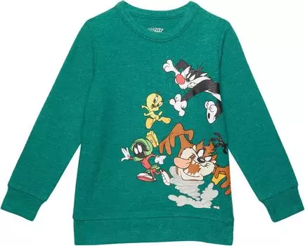 Толстовка Chaser Looney Tunes Group Pullover, цвет Emerald