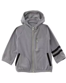 Толстовка Chaser Raglan с застежкой-молнией, серый