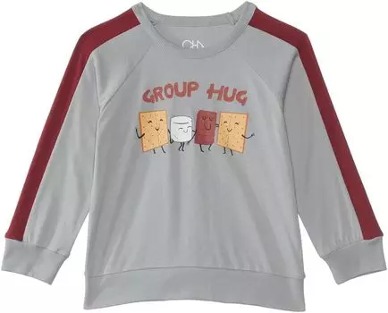 Толстовка Chaser Smores Hug Pullover, цвет Silver Gray