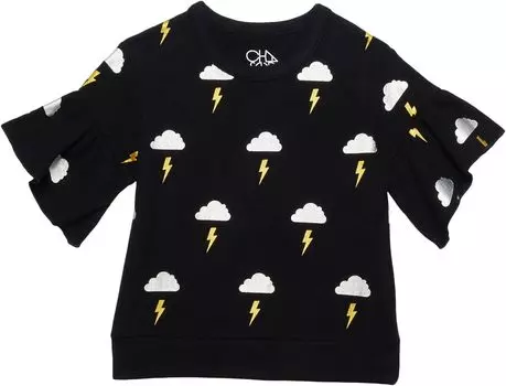Толстовка Chaser Storm Clouds Pullover, цвет True Black
