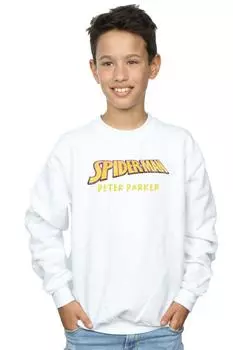 Толстовка «Человек-паук» AKA Peter Parker Marvel, белый