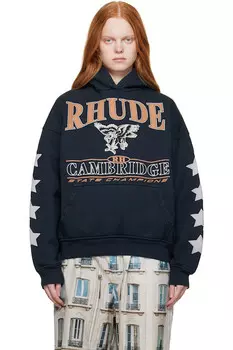 Толстовка чемпионов штата Кембридж Rhude, черный
