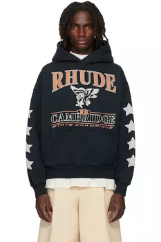 Толстовка чемпионов штата Кембридж Rhude, черный