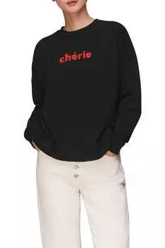 Толстовка Cherie с логотипом Whistles, черный