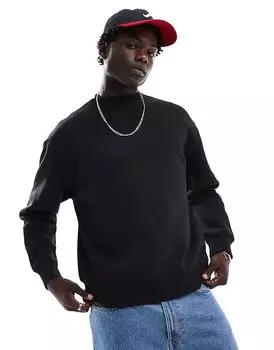 Толстовка черного цвета Pull&Bear