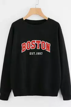 Толстовка - Черный - Классический крой Madmext, черный