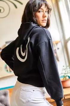 Толстовка - Черный - Классический крой Olalook, черный