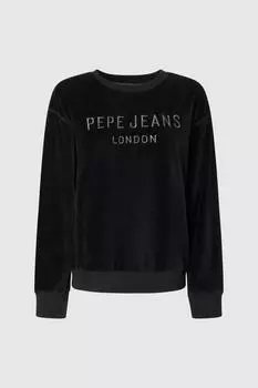 Толстовка - Черный - Классический крой Pepe Jeans, черный