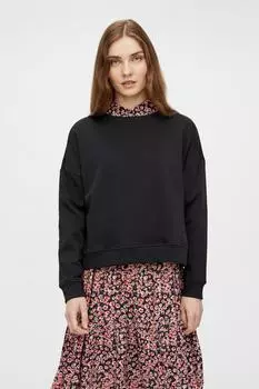 Толстовка - Черный - Классический крой PIECES, черный