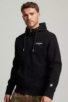 Толстовка - Черный - Классический крой SUPERDRY, черный