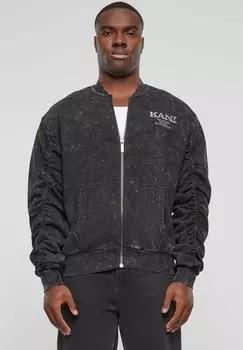 Толстовка CHEST RETRO WASHED Karl Kani, цвет black