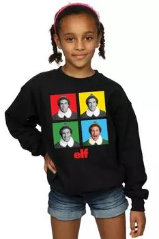 Толстовка «Четыре лица» Elf, черный