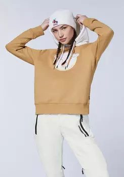 Толстовка Chiemsee Hoodie, коричневый