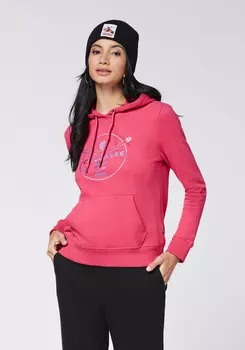 Толстовка Chiemsee Hoodie, розовый