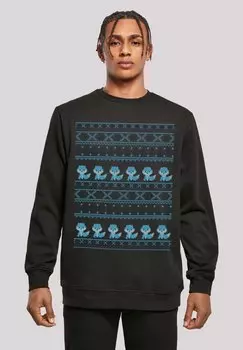 Толстовка CHRISTMAS FUCHS WEIHNACHTEN F4NT4STIC, черный