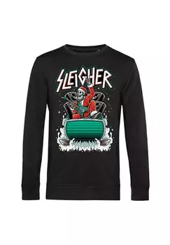Толстовка CHRISTMAS SLEIGHER Henry Tiger, черный
