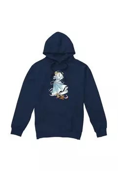 Толстовка CINDERELLA CLOCK STRIKES TWELVE WITH JAQ AND GUS Disney, темно-синий