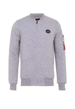 Толстовка Cipo & Baxx Collegejacke, серый