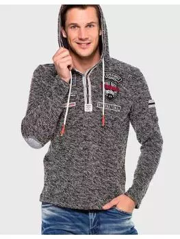 Толстовка Cipo & Baxx, цвет anthracite