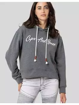 Толстовка Cipo & Baxx, цвет anthracite