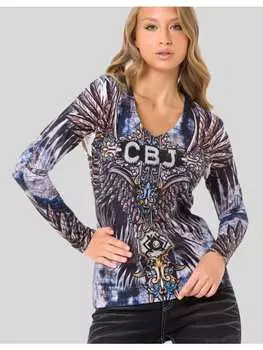 Толстовка Cipo & Baxx, цвет navyblue