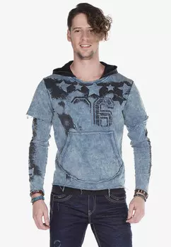 Толстовка Cipo & Baxx Hoodie, индиго