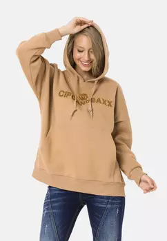 Толстовка Cipo & Baxx Kapuzen, коричневый