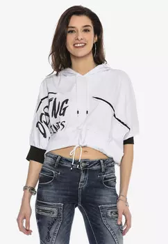 Толстовка Cipo & Baxx Kapuzenshirt, белый