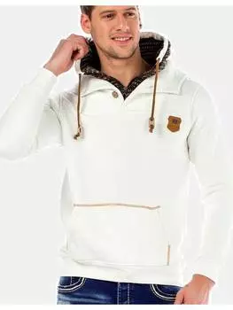 Толстовка Cipo & Baxx Pullover, экрю