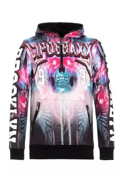 Толстовка CIPO & BAXX, разноцветный