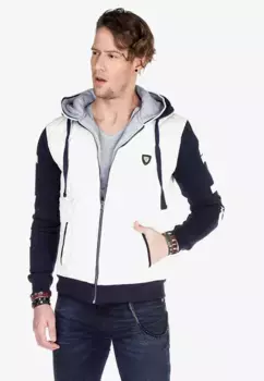 Толстовка Cipo & Baxx с классическим стеганым узором, синий