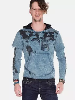 Толстовка CIPO & BAXX, синий