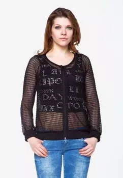 Толстовка Cipo & Baxx Strickjacke, черный