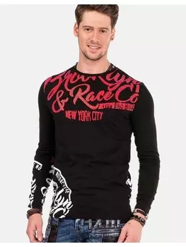 Толстовка Cipo & Baxx Sweatshirts, черный