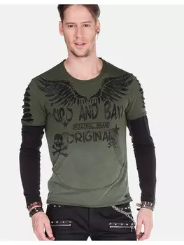 Толстовка Cipo & Baxx Sweatshirts, хаки