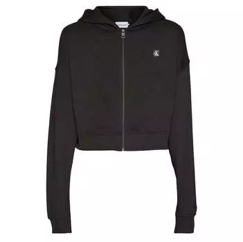 Толстовка ck Jeans ck Embro Badge на молнии Calvin Klein Jeans, черный