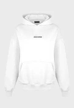 Толстовка CLARITA LOGO HOODIE Pegador, белый