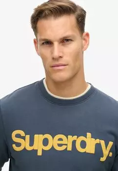 Толстовка CLASSIC CORE LOGO Superdry, синий