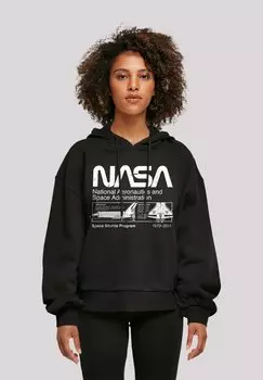 Толстовка CLASSIC SPACE SHUTTLE OVERSIZE - Hoodie F4NT4STIC, черный