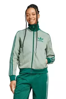 Толстовка Clastic Tracktop Adidas Originals, бирюзовый