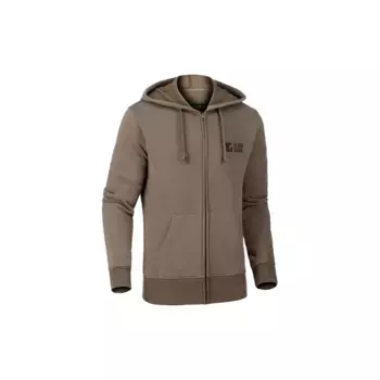Толстовка Clawgear Logo full zip, коричневый