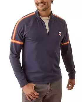 Толстовка Clayton Quarter Zip Marine Layer, синий