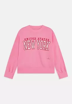 Толстовка CLEAN APPLIQUE DESTINATION CREW Abercrombie & Fitch, розовый