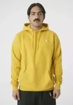 Толстовка Cleptomanicx с капюшоном "Hooded Embro Gull 2", классического дизайна, синий