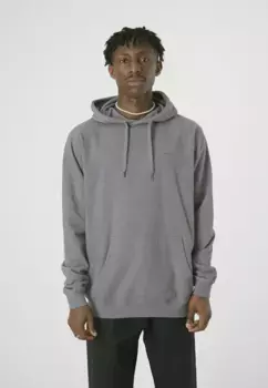 Толстовка Cleptomanicx с капюшоном "Лигалл", свободного кроя, серый