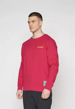 Толстовка CLIMBING ON THE MOON La Sportiva, цвет fucsia/giallo