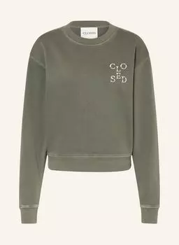 Толстовка Closed, зеленый