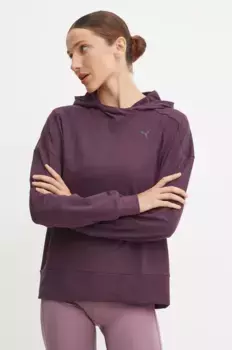Толстовка Cloudspun Puma, фиолетовый