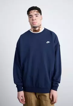 Толстовка CLUB OVERSIZED CREW Nike Sportswear, темно-синий