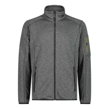 Толстовка CMP 30H5887 Jacket Knitted, серый